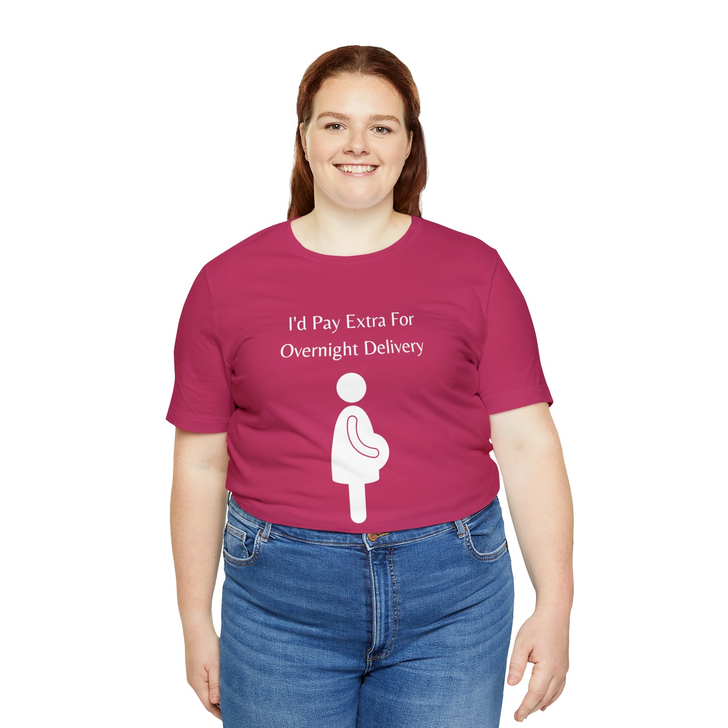 Pregnant Women, Baby, Newborn, Funny, T Shirt, Pink