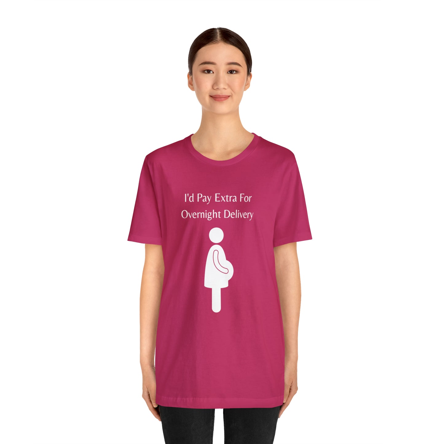 Pregnant Women, Baby, Newborn, Funny, T Shirt, Pink