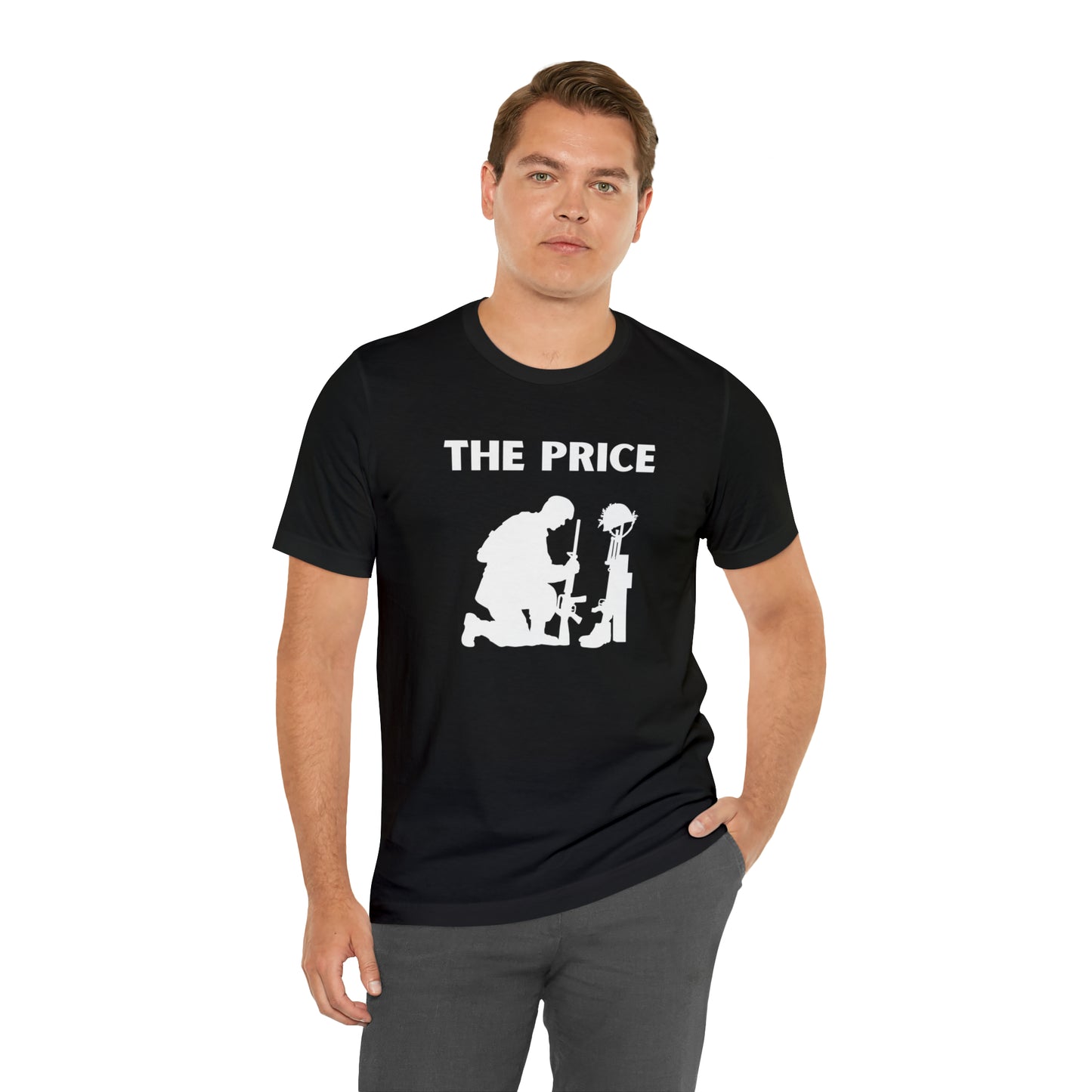 U.S. Military, Army, Marine, T Shirt, Black,