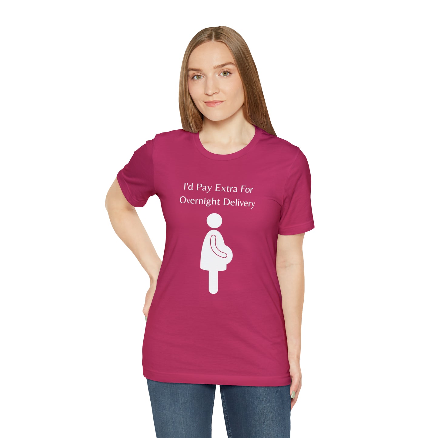 Pregnant Women, Baby, Newborn, Funny, T Shirt, Pink