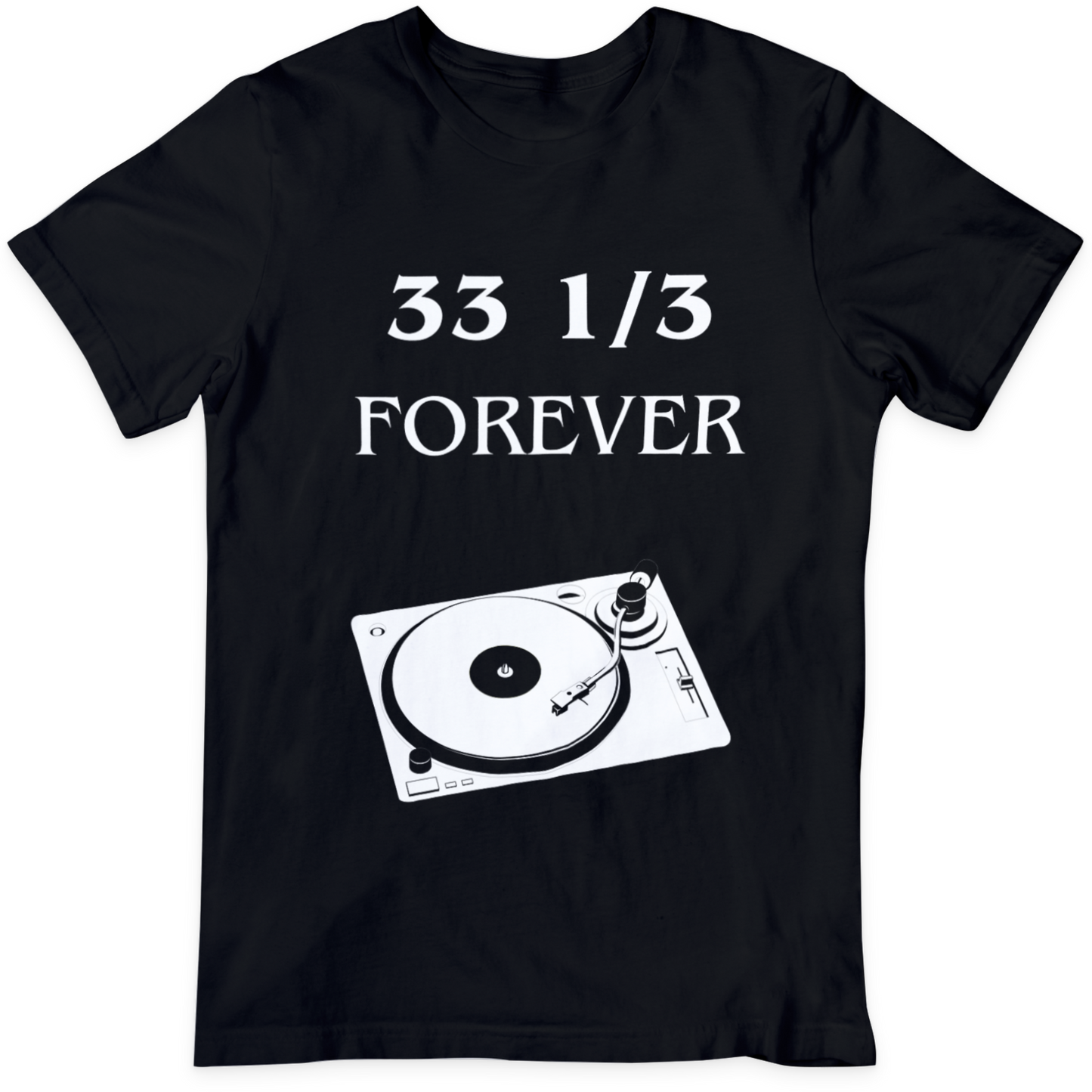 Vinyl Record, Turntable, 33 1/3 T Shirt