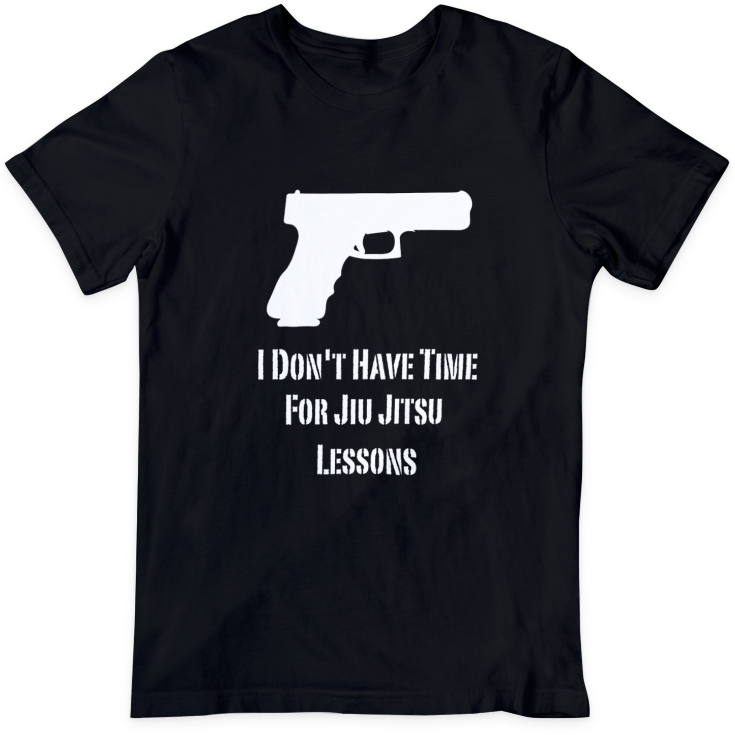 Gun "No Time For Jui Jitsu Lessons" Black T Shirt