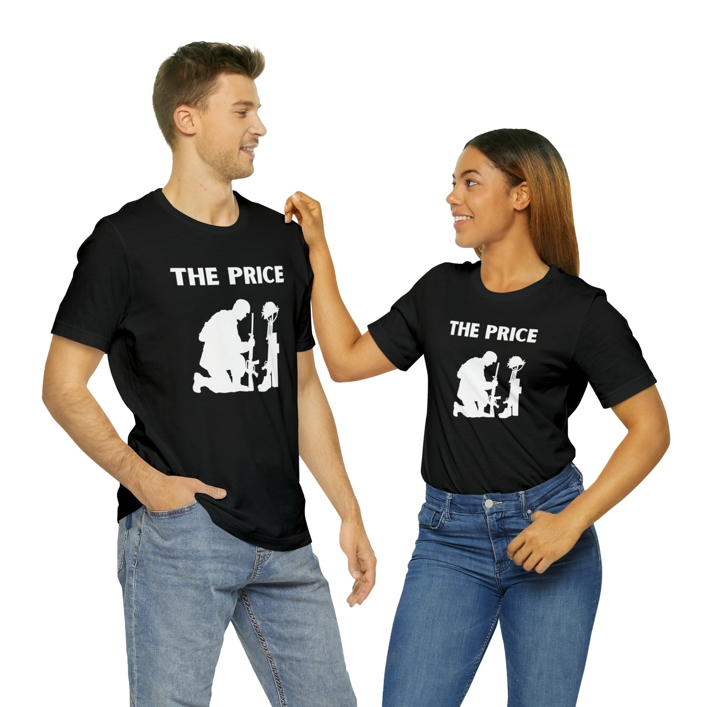 U.S. Military, Army, Marine, T Shirt, Black,