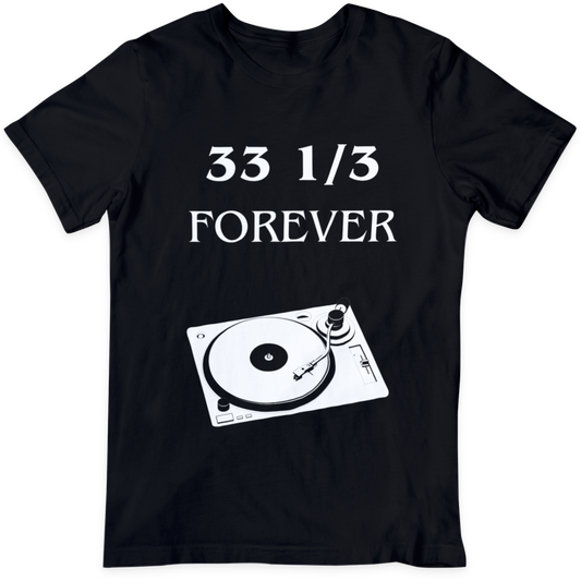 Vinyl Record, Turntable, 33 1/3 T Shirt