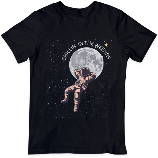 Astronaut Chillin In Space  T Shirt