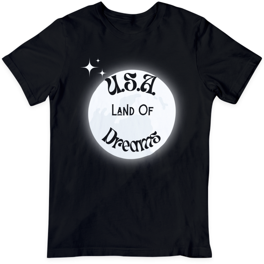 USA Land of Dreams   T Shirt