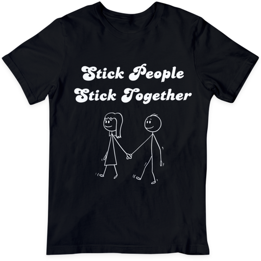 Stick People Love T Shirt